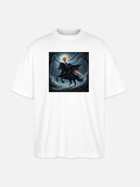 Headless Horseman - Stanley/Stella Blaster Oversized T-Shirt - white