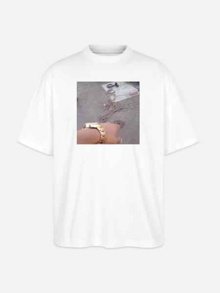 Some relatives - Stanley/Stella Blaster Oversized T-Shirt - white