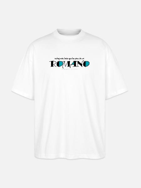Los pies de un romano - Stanley/Stella Blaster Oversized T-Shirt  - white
