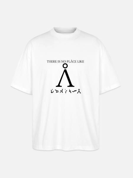 Stargate SG1 - There Is No Place Like Earth - Stanley/Stella Blaster Oversized T-Shirt  - white