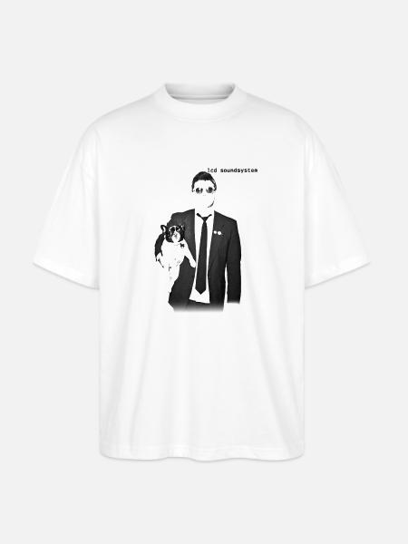 LCD Sound System - Stanley/Stella Blaster Oversized T-Shirt  - white