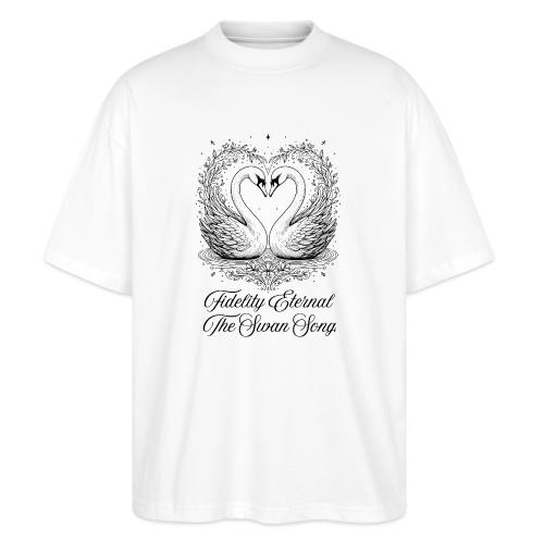 Poetic Swan T-Shirt - Stanley/Stella Blaster Oversized T-Shirt 