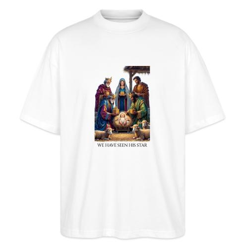 Three Wise Men T-Shirt - Stanley/Stella Blaster Oversized T-Shirt 
