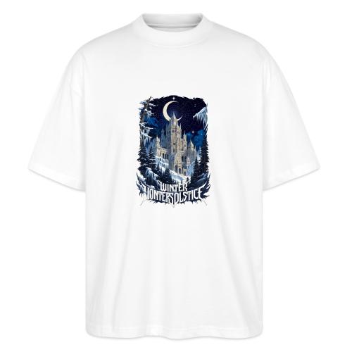 Celestial Winter Temple T-Shirt - Stanley/Stella Blaster Oversized T-Shirt 