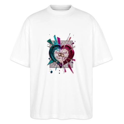 Sealed with a Kiss-Off T-Shirt - Stanley/Stella Blaster Oversized T-Shirt 