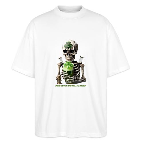 Eternal Stout Skeleton Graphic Tee - Stanley/Stella Blaster Oversized T-Shirt 