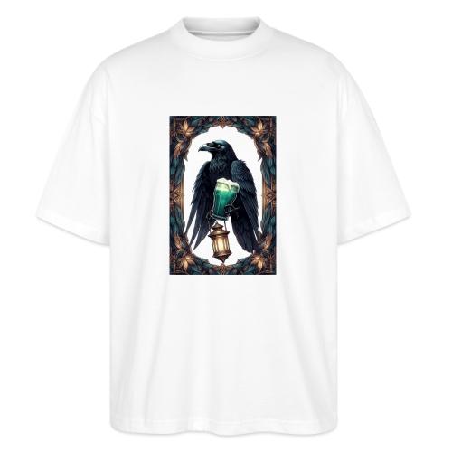 Pint of No Regrets Just Shenanigans Raven T-Shirt - Stanley/Stella Blaster Oversized T-Shirt 