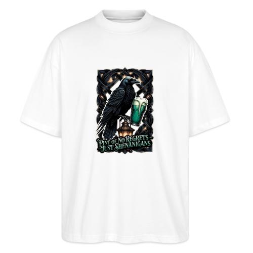 Sarcastic Raven Shenanigans Tee - Stanley/Stella Blaster Oversized T-Shirt 