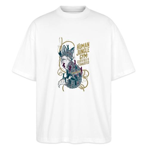 Human Jungle Gym Fox Tee - Stanley/Stella Blaster Oversized T-Shirt 