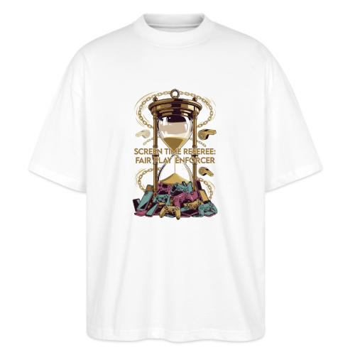 Screen Time Referee T Shirt, Fair Play Enforcer - Stanley/Stella Blaster Oversized T-Shirt 