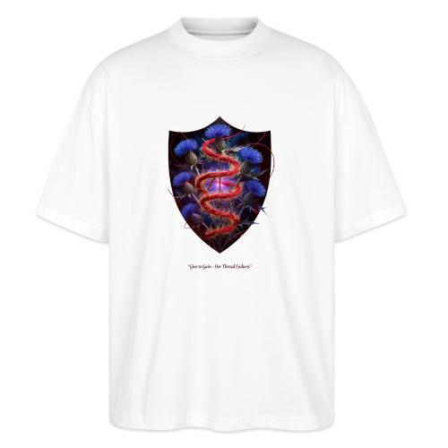 Women’s Day Crimson Thread Matriarch T Shirt, Gift - Stanley/Stella Blaster Oversized T-Shirt 