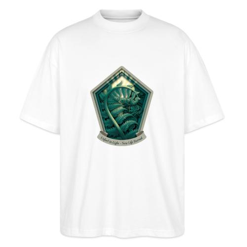 Easter Unfurl in Light Fern T Shirt, Spring Gift - Stanley/Stella Blaster Oversized T-Shirt 