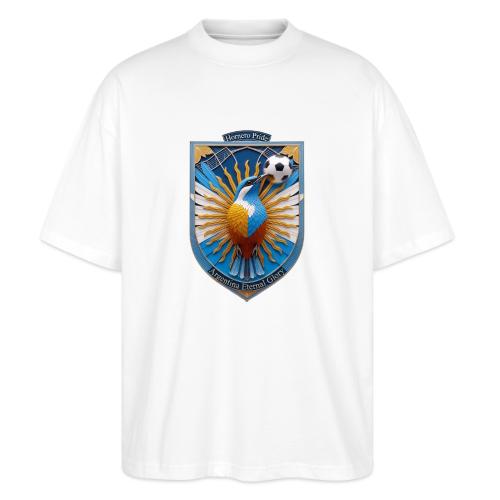 Argentina Hornero Soccer T Shirt, Football Gift - Stanley/Stella Blaster Oversized T-Shirt 
