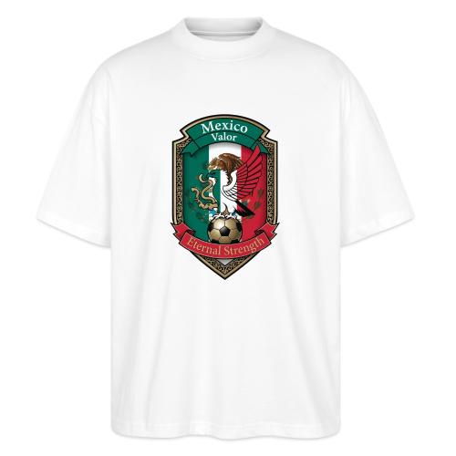 Mexico Eagle Valor T-Shirt, Pride Badge Gift - Stanley/Stella Blaster Oversized T-Shirt 