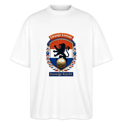 Netherlands Lion Premium T-Shirt, Dutch Flag Gift - Stanley/Stella Blaster Oversized T-Shirt 