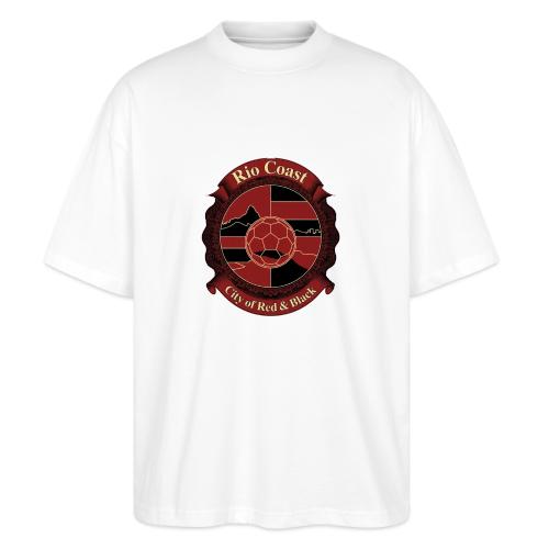 Flamengo Rio Coast T Shirt, Football Pride Gift - Stanley/Stella Blaster Oversized T-Shirt 