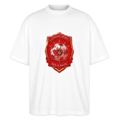London is Red T Shirt, Football City Pride Gift - Stanley/Stella Blaster Oversized T-Shirt 