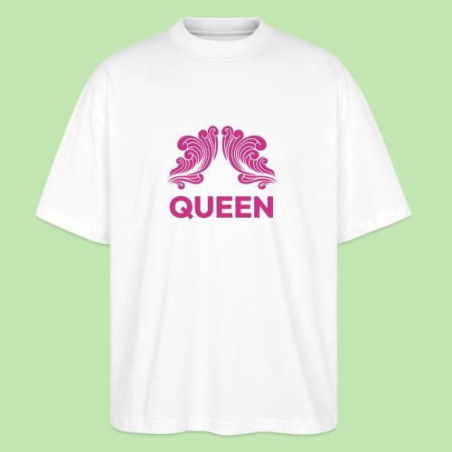 Queenlisse™ Signature Crown T-Shirt – Elegant - Stanley/Stella Blaster Oversized T-Shirt 