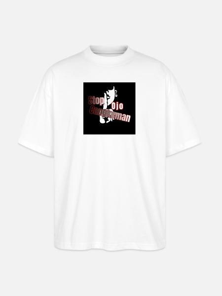 Stop Cangkeman Poster - Stanley/Stella Blaster Oversized T-Shirt - white