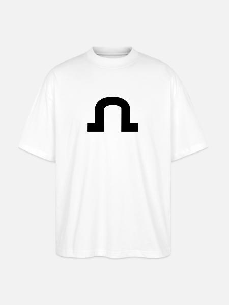 Soling sailing class - Stanley/Stella Blaster Oversized T-Shirt - white