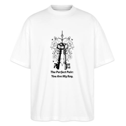 Valentine love keys - Stanley/Stella Blaster Oversized T-Shirt 