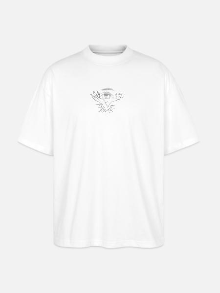 Radiation - Stanley/Stella Blaster Oversized T-Shirt - white