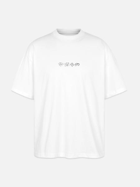 Summer Getaway Gear - Stanley/Stella Blaster Oversized T-Shirt - white