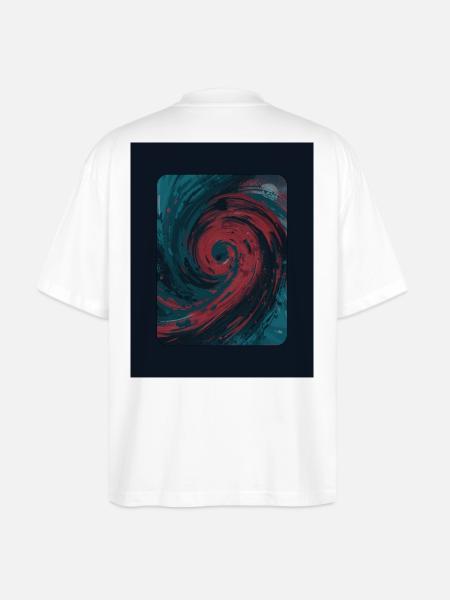 Spiral of Dreams - Stanley/Stella Blaster Oversized T-Shirt - white