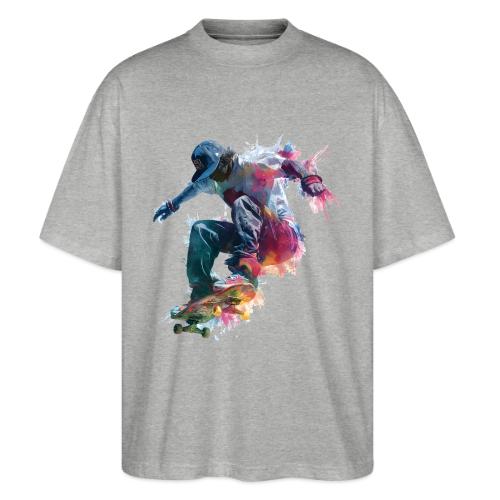 Skateboarding: Ride the Colors - Stanley/Stella Blaster Oversized T-Shirt 