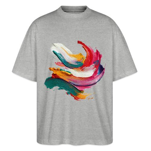 Colorful brushstrokes - Stanley/Stella Blaster Oversized T-Shirt 