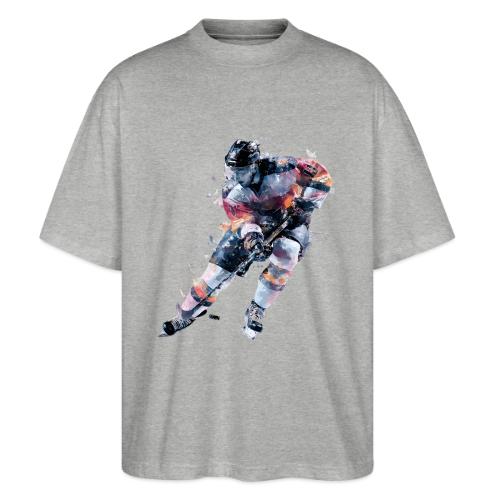 Hockey: Frozen Motion - Stanley/Stella Blaster Oversized T-Shirt 