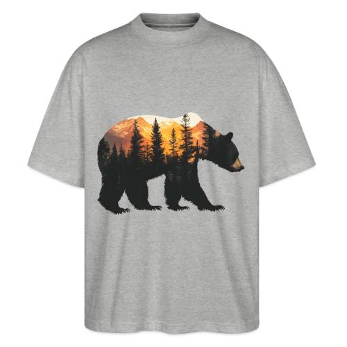 Bear: Sunset Guardian - Stanley/Stella Blaster Oversized T-Shirt 