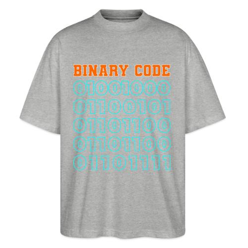 Say Hello in Binary code - Stanley/Stella Blaster Oversized T-Shirt 