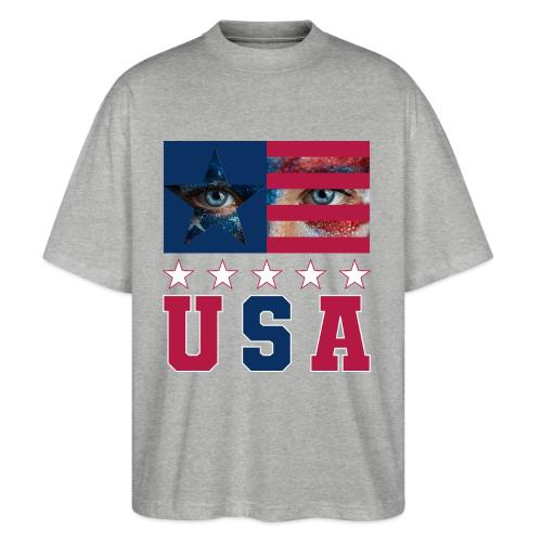 Stars and Vision USA - Stanley/Stella Blaster Oversized T-Shirt 
