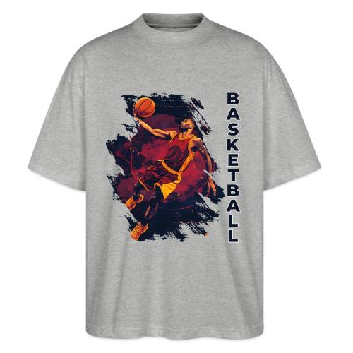 Basketball Charge - Stanley/Stella Blaster Oversized T-Shirt 