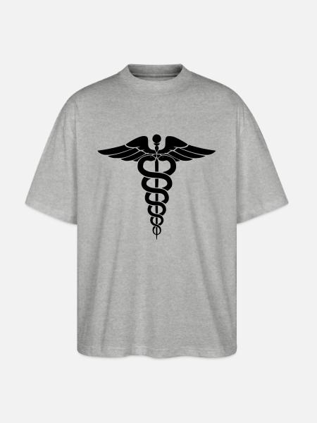 medical - Stanley/Stella Blaster Oversized T-Shirt - heather gray