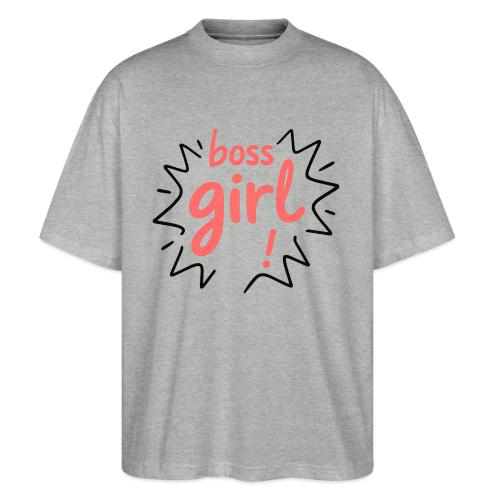 Boss Girl Bold Feminist Statement - Stanley/Stella Blaster Oversized T-Shirt 