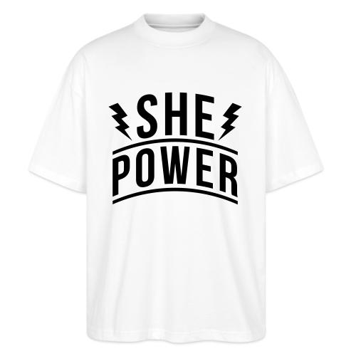 She Power - Stanley/Stella Blaster Oversized T-Shirt 