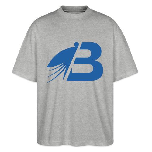 Bluefly Logomark - Blue - Stanley/Stella Blaster Oversized T-Shirt 