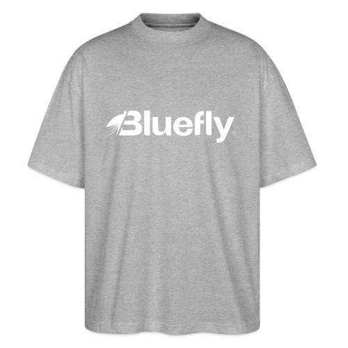Bluefly Logotype - White - Stanley/Stella Blaster Oversized T-Shirt 