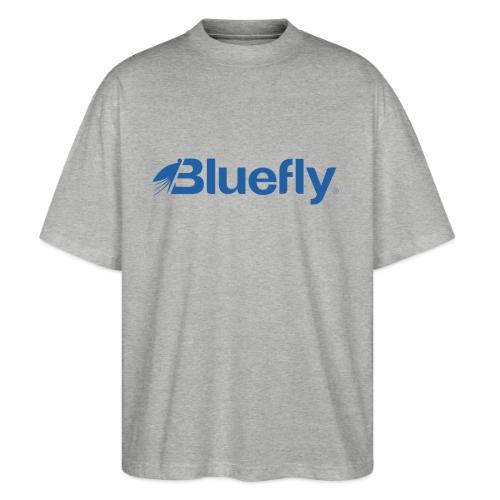 Bluefly Logotype - Blue - Stanley/Stella Blaster Oversized T-Shirt 