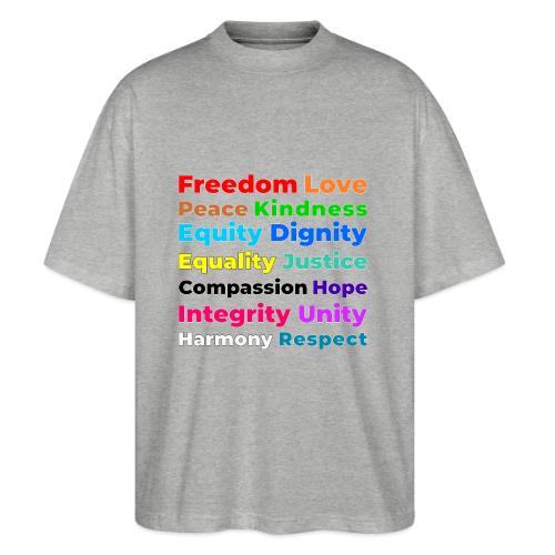 Words of Light - Stanley/Stella Blaster Oversized T-Shirt 