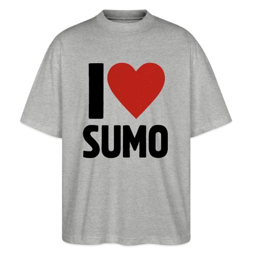 I Love Sumo – Bold Minimalist Sumo Wrestling Fan - Stanley/Stella Blaster Oversized T-Shirt 