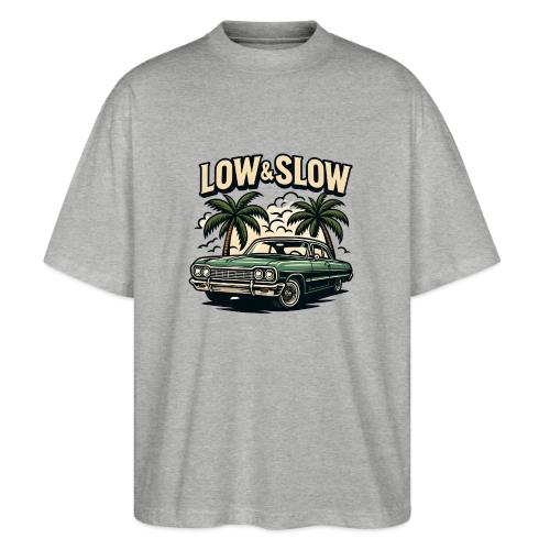 Classic Lowrider Car | Low & Slow Retro T-Shirt - Stanley/Stella Blaster Oversized T-Shirt 