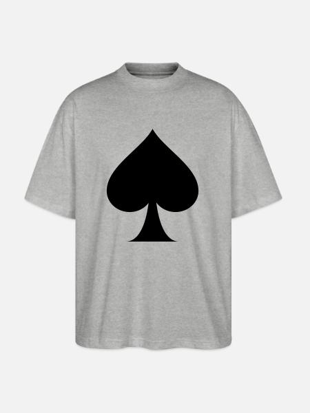 Spade - Stanley/Stella Blaster Oversized T-Shirt - heather gray
