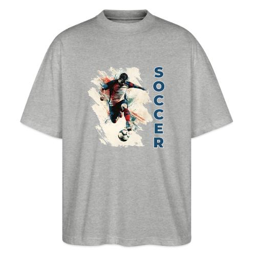 Soccer Power Move - Stanley/Stella Blaster Oversized T-Shirt 
