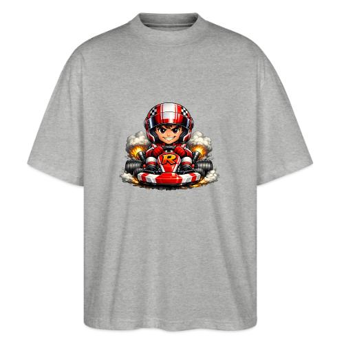 Carcadelogoracerfront - Stanley/Stella Blaster Oversized T-Shirt 