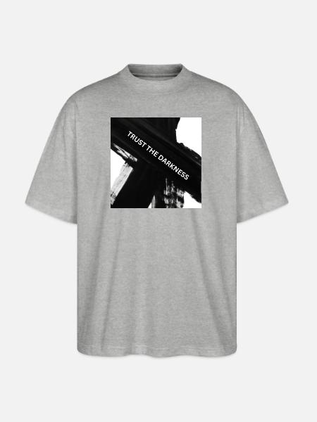 Trust the Darkness - Stanley/Stella Blaster Oversized T-Shirt - heather gray