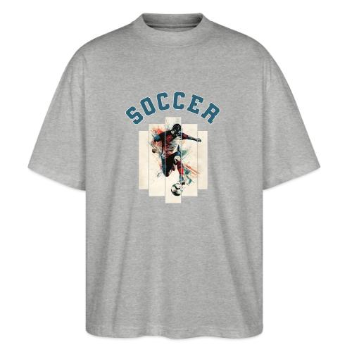 Soccer Vibes - Stanley/Stella Blaster Oversized T-Shirt 