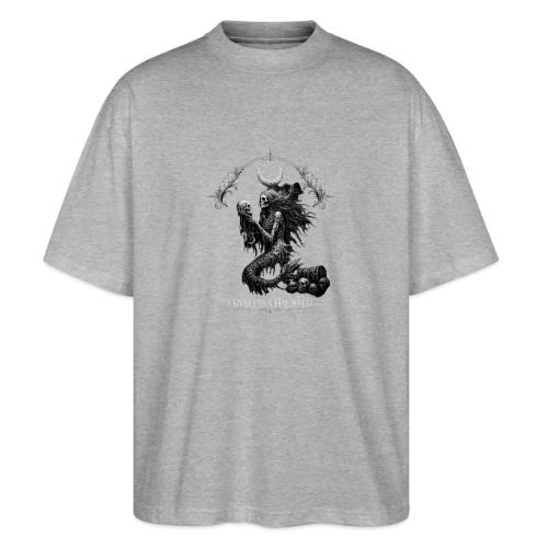 love and haunted - Stanley/Stella Blaster Oversized T-Shirt 